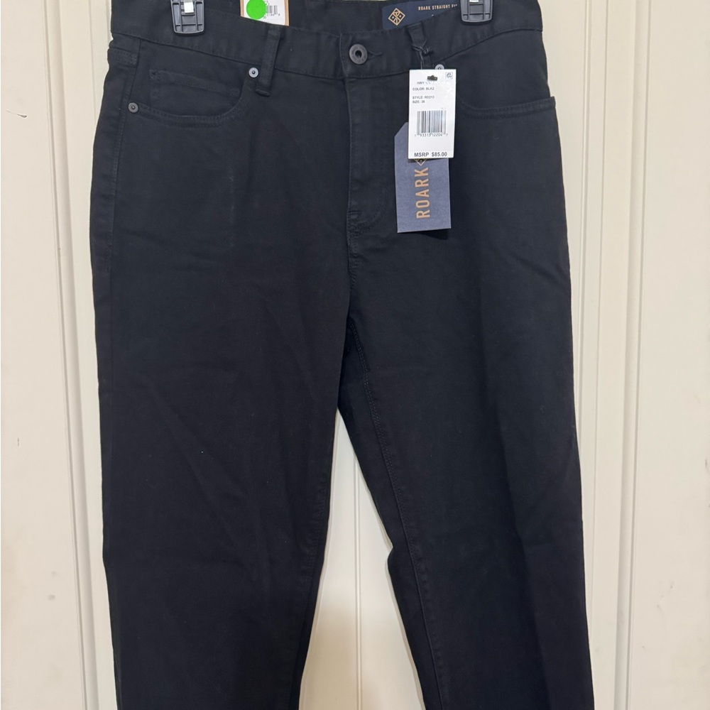 Roark Charcoal Straight Fit Men's Jeans